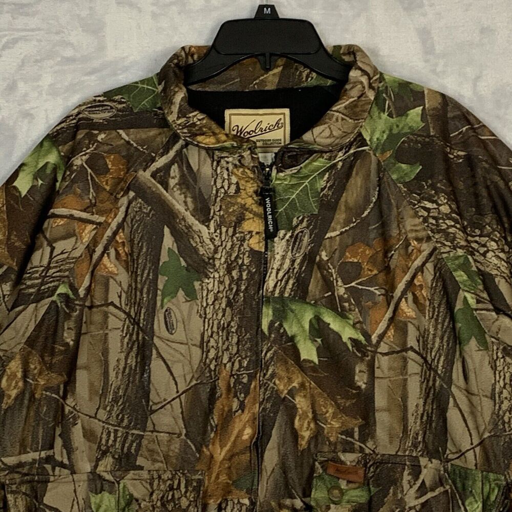 Vintage Woolrich Camo Breakup Jacket Mens Large H… - image 2